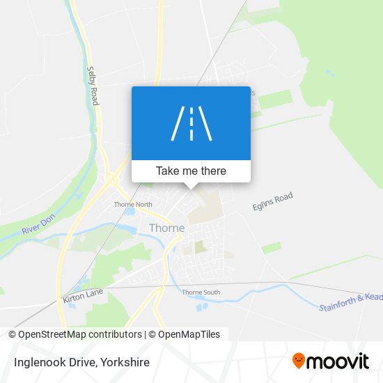 Inglenook Drive map