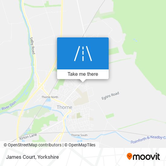 James Court map
