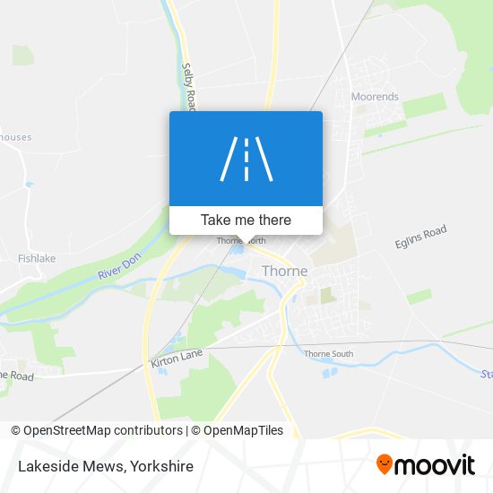 Lakeside Mews map