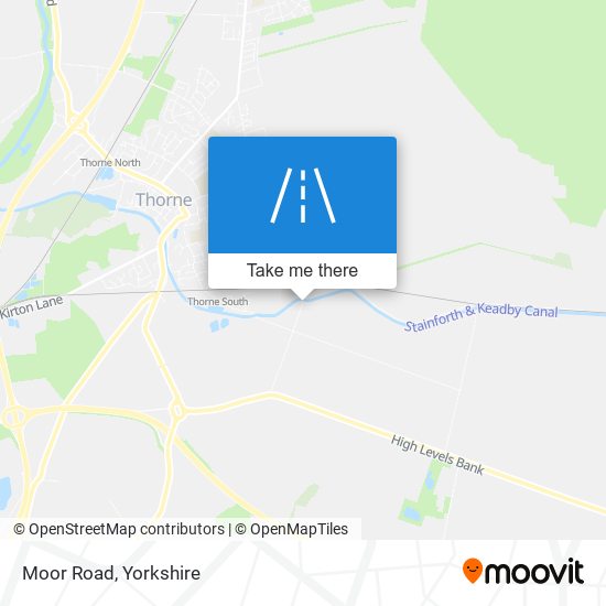 Moor Road map
