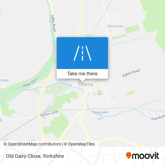 Old Dairy Close map