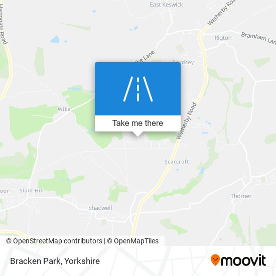 Bracken Park map