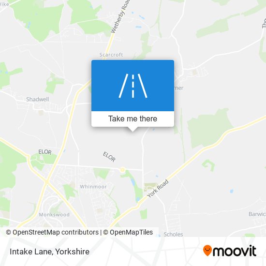 Intake Lane map
