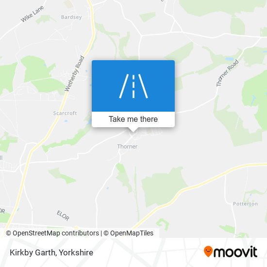 Kirkby Garth map