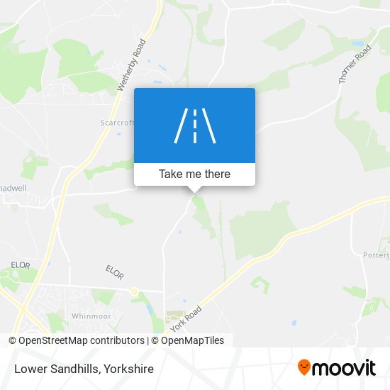 Lower Sandhills map