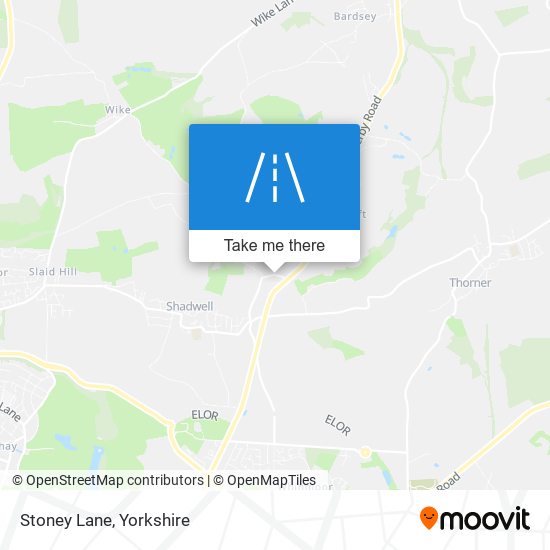 Stoney Lane map