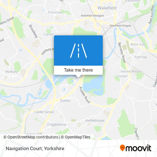 Navigation Court map