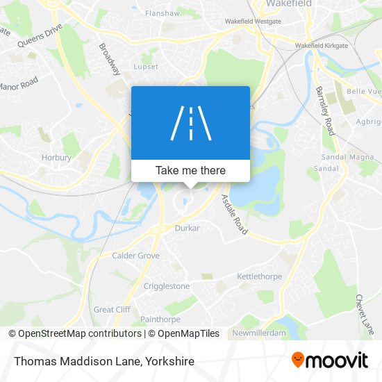 Thomas Maddison Lane map