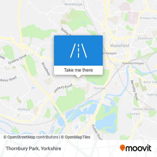 Thornbury Park map
