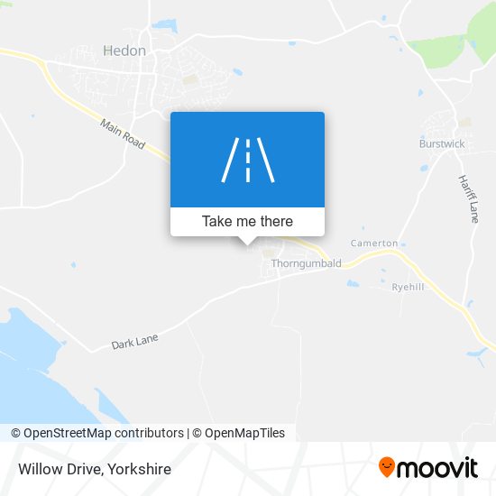 Willow Drive map