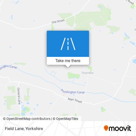 Field Lane map