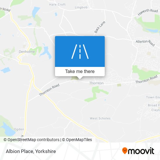 Albion Place map