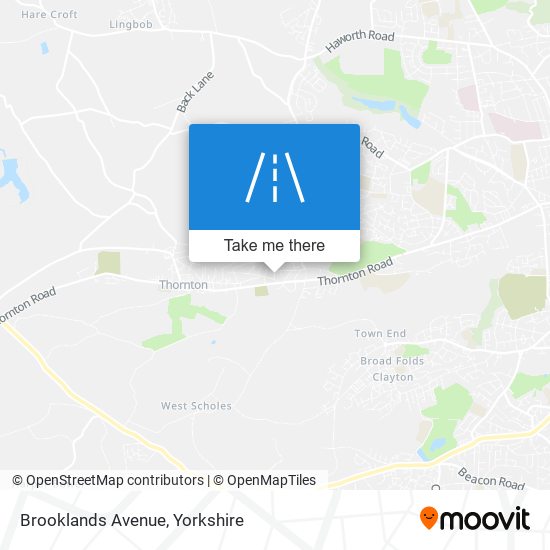 Brooklands Avenue map
