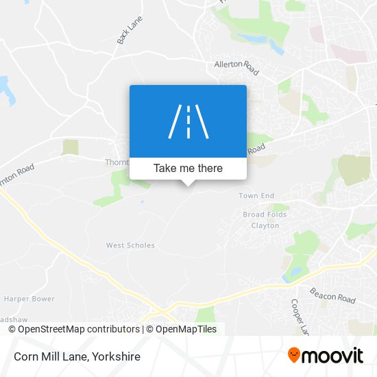 Corn Mill Lane map