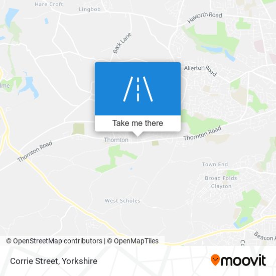 Corrie Street map