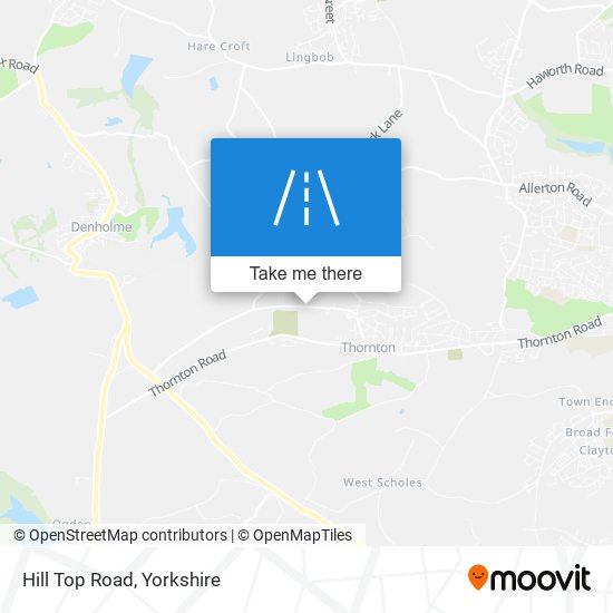 Hill Top Road map