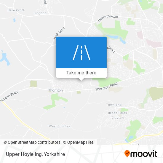 Upper Hoyle Ing map
