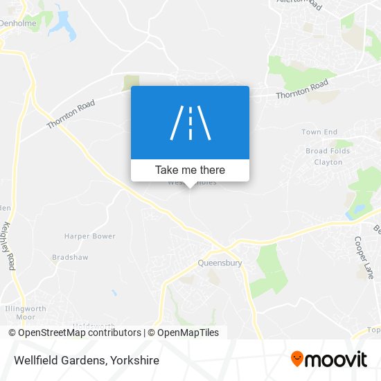 Wellfield Gardens map