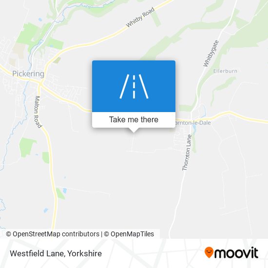 Westfield Lane map