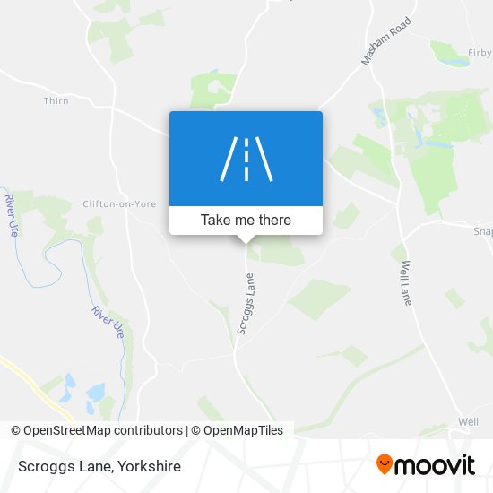 Scroggs Lane map