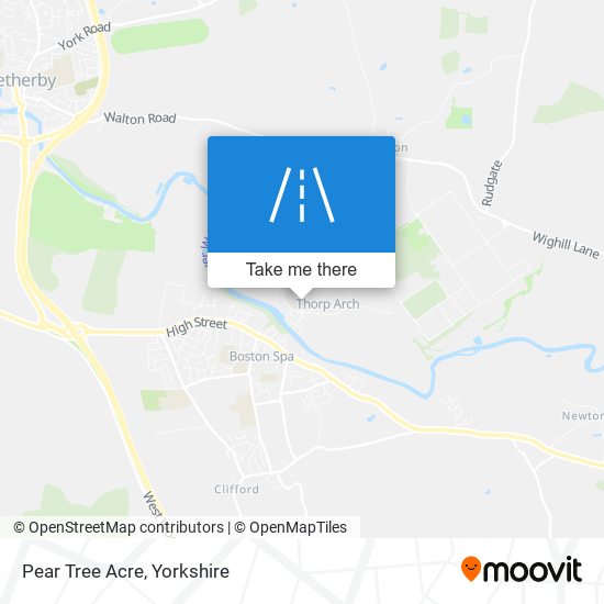 Pear Tree Acre map