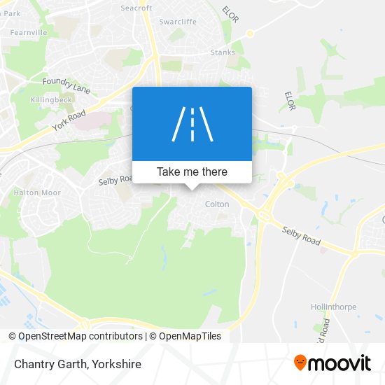 Chantry Garth map