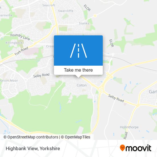 Highbank View map