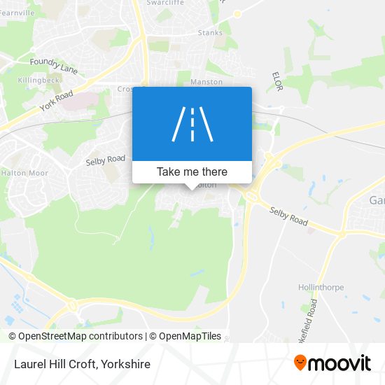 Laurel Hill Croft map