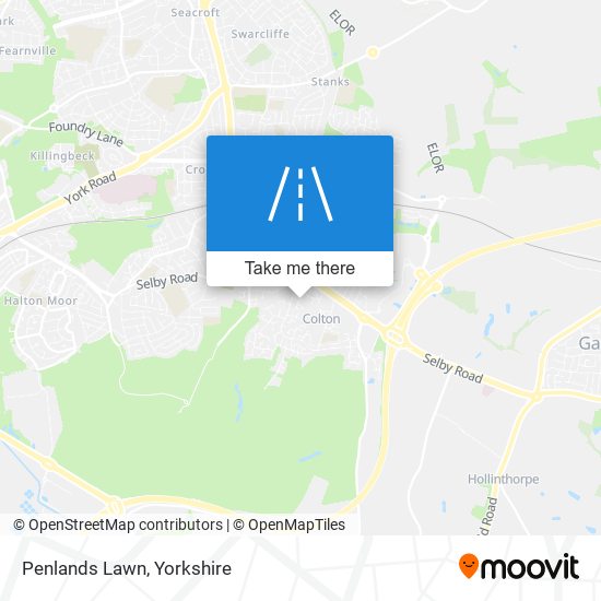 Penlands Lawn map
