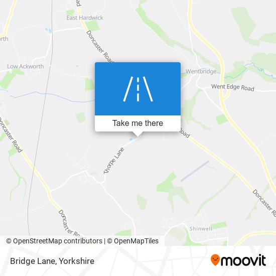 Bridge Lane map