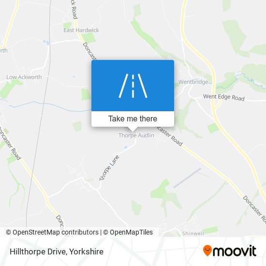 Hillthorpe Drive map