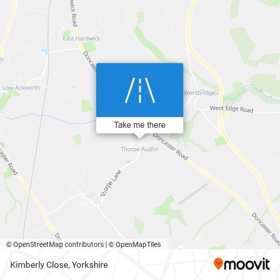 Kimberly Close map