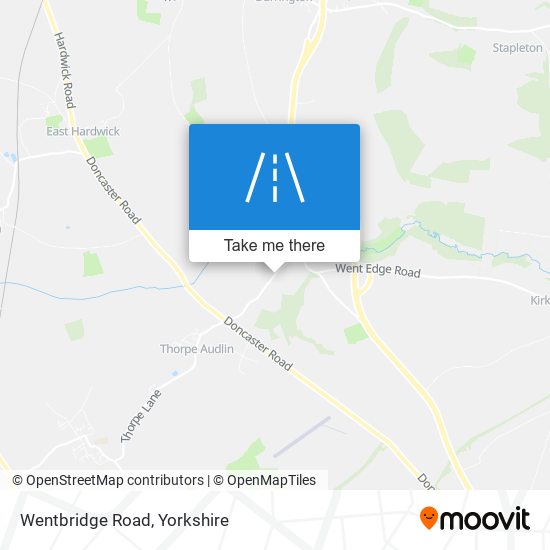 Wentbridge Road map