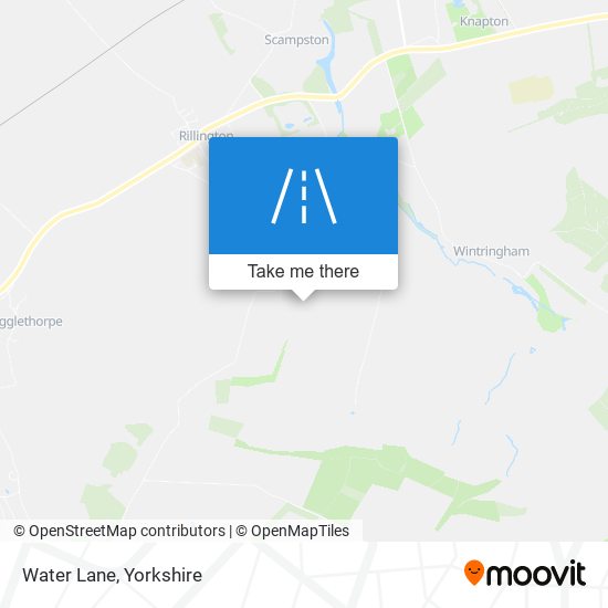 Water Lane map