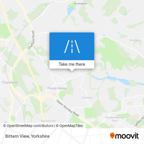 Bittern View map