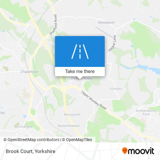 Brook Court map