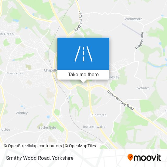 Smithy Wood Road map