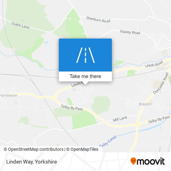 Linden Way map