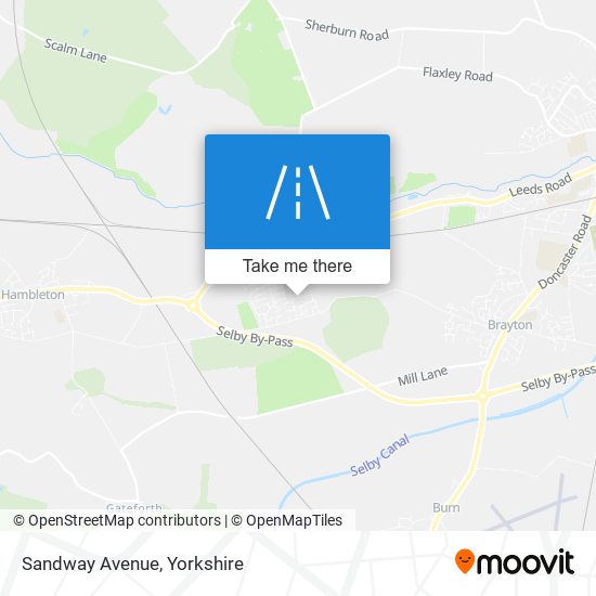Sandway Avenue map