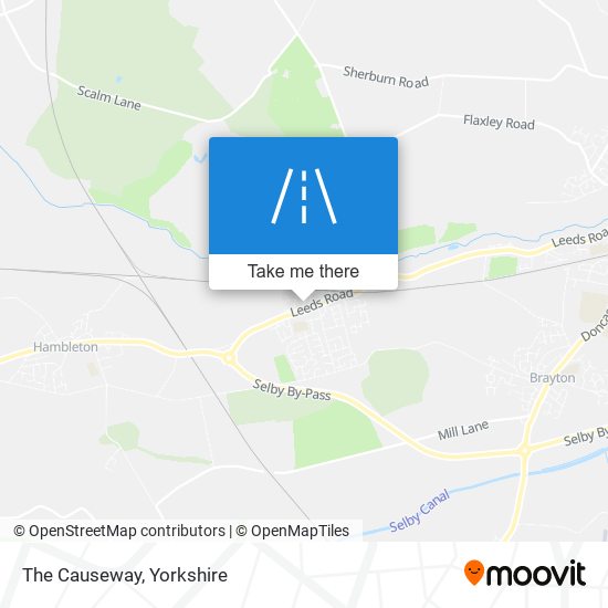 The Causeway map