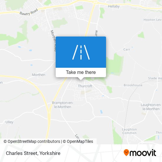 Charles Street map