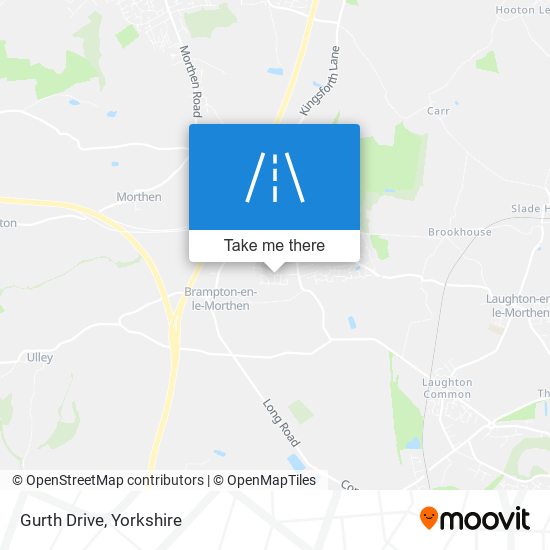 Gurth Drive map