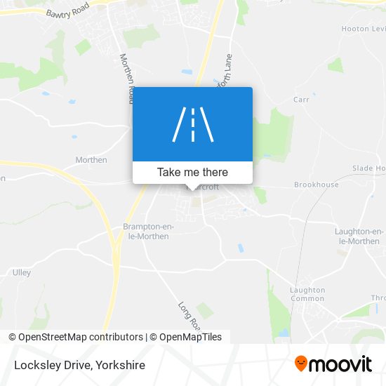 Locksley Drive map