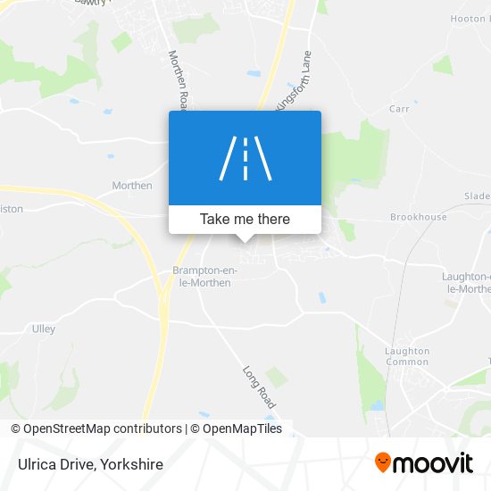 Ulrica Drive map