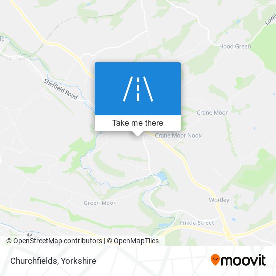 Churchfields map