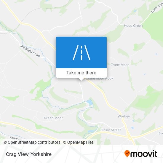 Crag View map