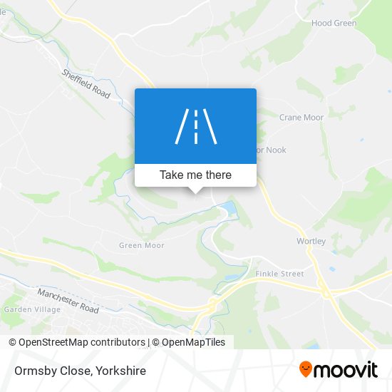 Ormsby Close map