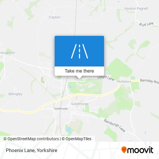 Phoenix Lane map