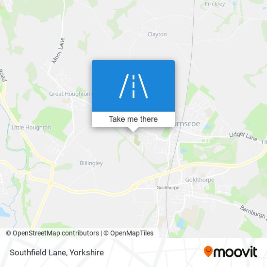 Southfield Lane map