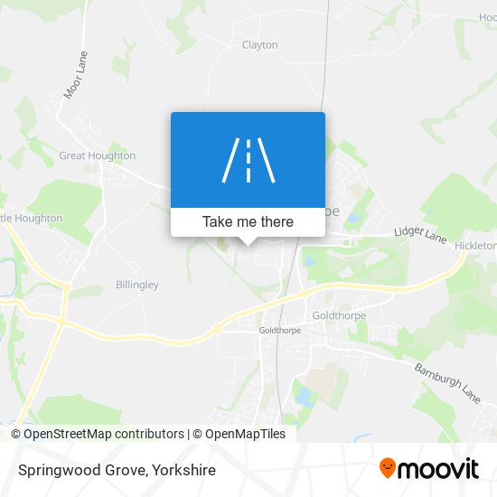 Springwood Grove map